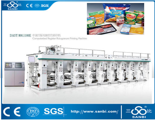 Κίνα 120m/ελάχιστη αυτοματοποιημένη Gravure ηλεκτρική μέθοδος μηχανών εκτύπωσης προμηθευτής