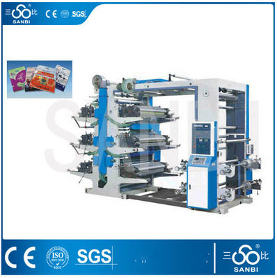 Κίνα HDPE Flexographic Τύπος μηχανών εκτύπωσης τσαντών με τον ελεγκτή θέσης ακρών προμηθευτής