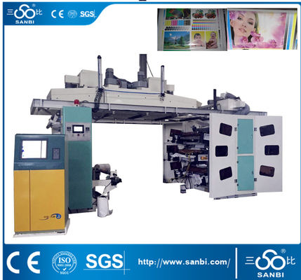 Κίνα Μηχανή εκτύπωσης Flexo εγγράφου της Pet Cpp pe PVC Bopp 120-150M/MIN προμηθευτής